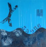 ELEMENT WASSER, Acryl auf Leinwand, 60x60cm, 2014